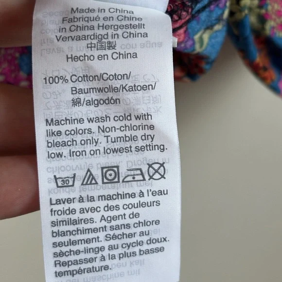 J Crew Small Flutter-sleeve top in Liberty of London Floral Ciara print blouse - Picture 12 of 13